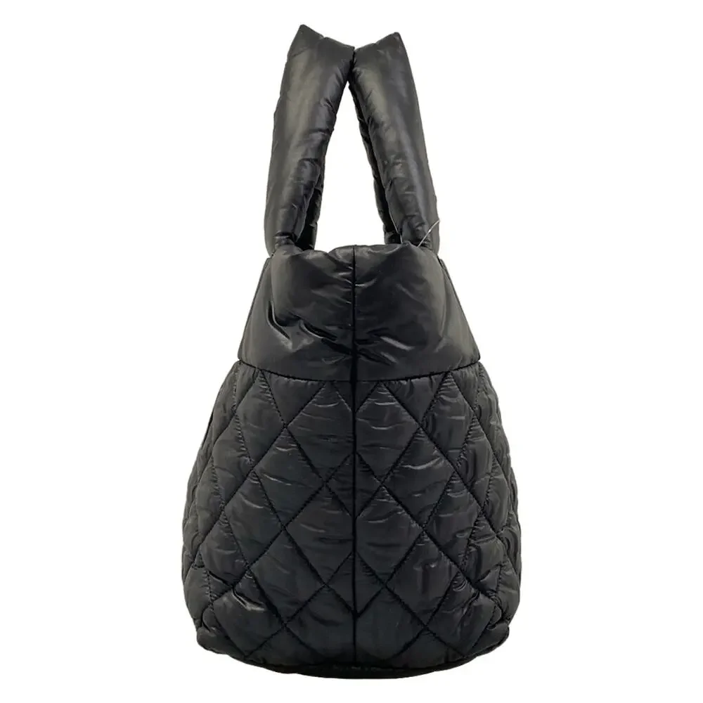 Chanel Coco Cocoon PM Tote Bag A48610 Nylon Leather